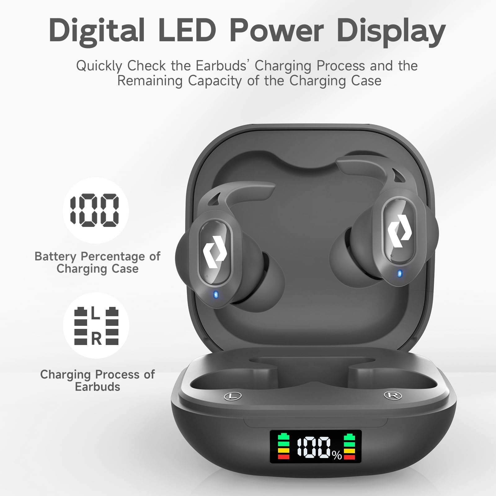 Amazon.com: Wireless Ear buds Bluetooth Earbuds Wireless Charging